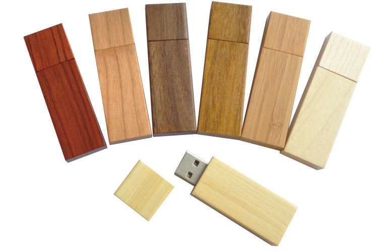 La madera unidad Flash USB Stick Pen diseñado en madera