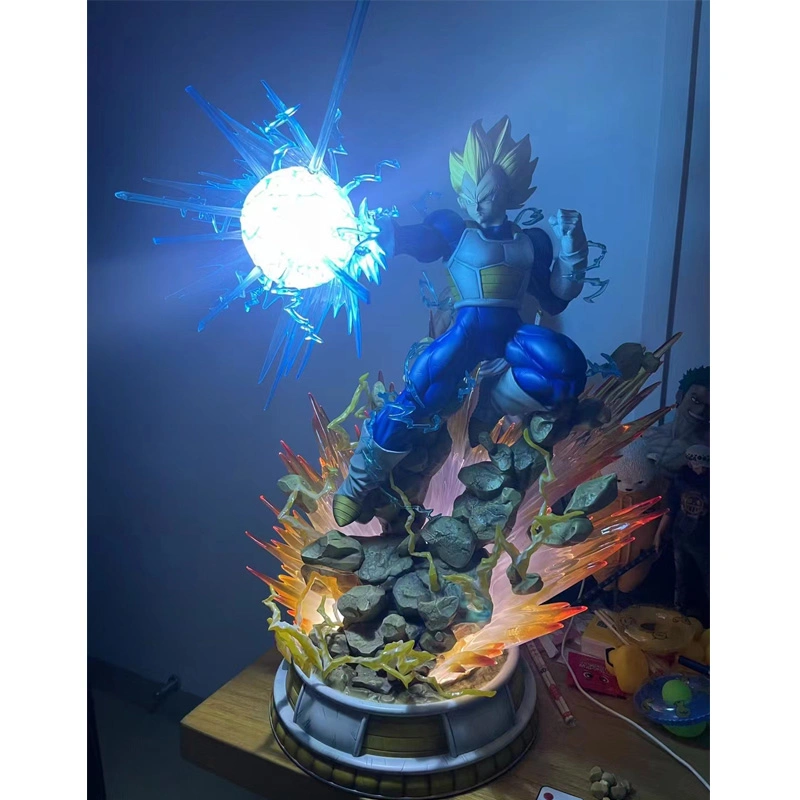 Anime Figure Vegeta Statue Reisn Craft Home Decoration Sculpture Child Toy Gift