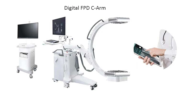 Portable 5kw Digital C Arm X Ray Machine