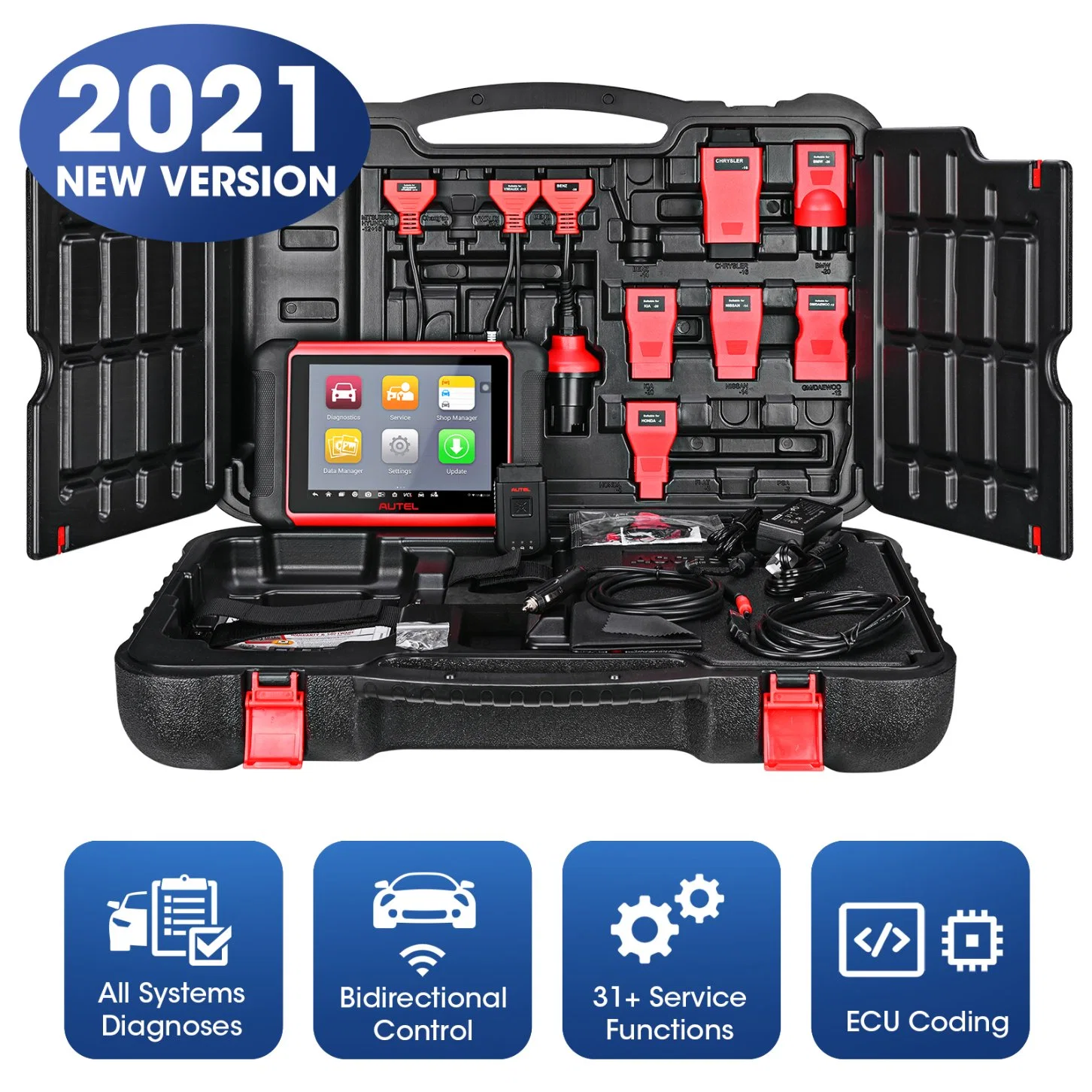 Autel Escáner Maxicom Mk906BT alquiler de herramientas de diagnóstico automático