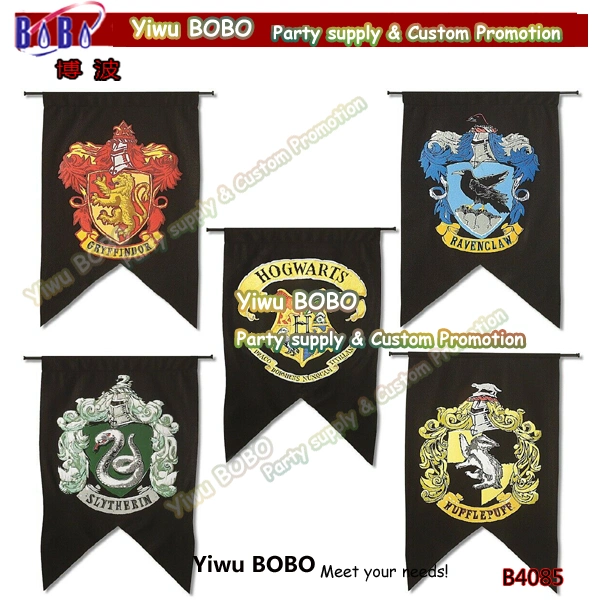 Party Banner Party Flag Hogwarts House Banners Gifts Halloween Products (B4085)