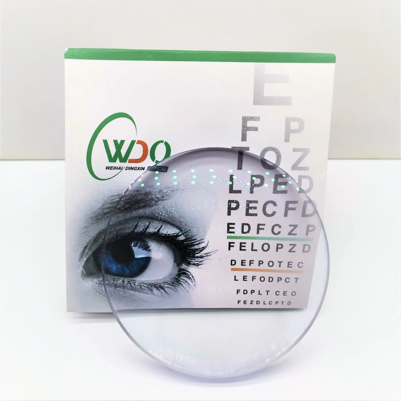 Lentes transparentes de alto índice 1.74 lentes ópticas lentes lentes oftálmicas para óculos Óculos de prescrição ótica