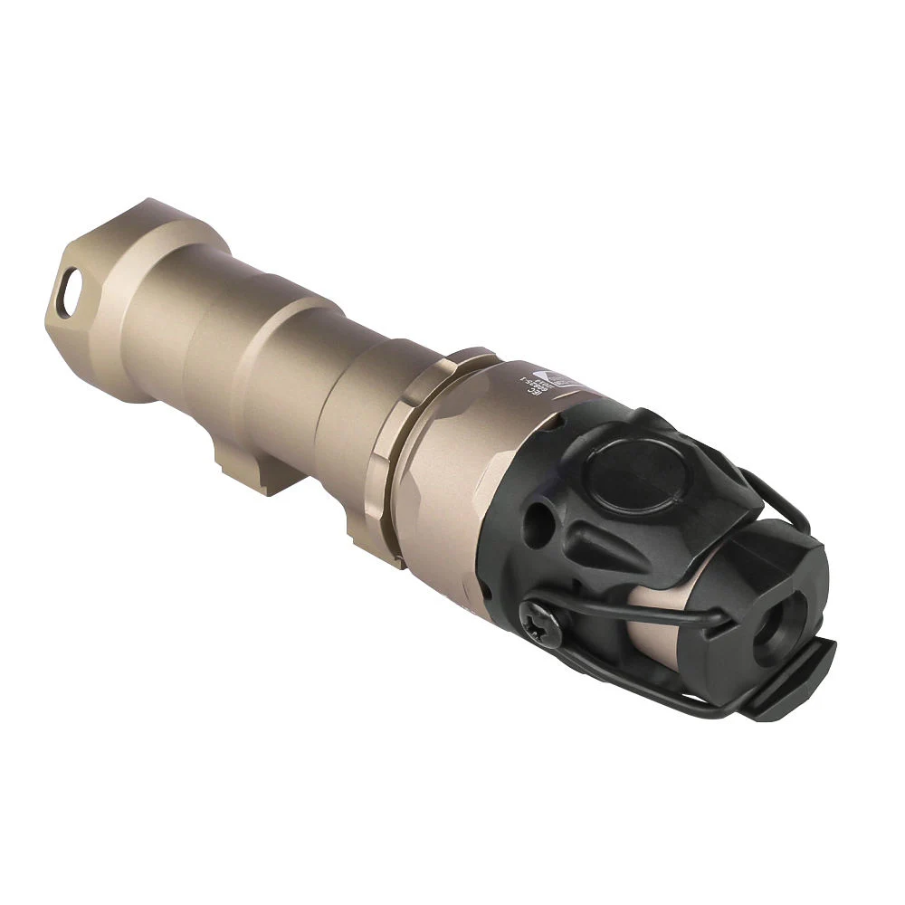 Spina Optics Tactical Flashlight 300lm Hunting Light LED Torch Fit for Outdoor Shooting