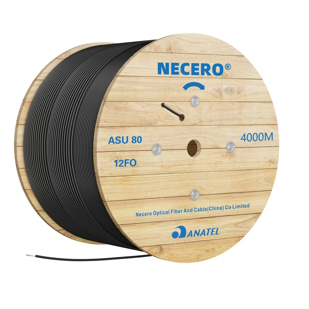 Good Waterproof Performance for Outdoor Fiber Cable Asu 80m Cable