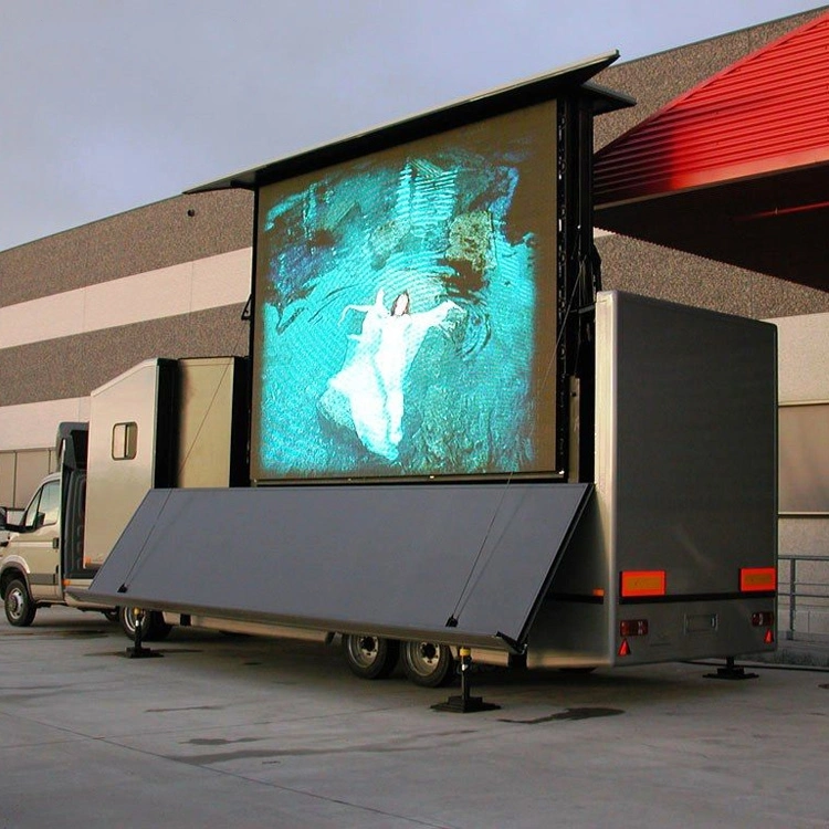 High Brightness Mobile Digital Billboard LED Van Advertising Screen Outdoor P4 P5 P6 Truck LED Display