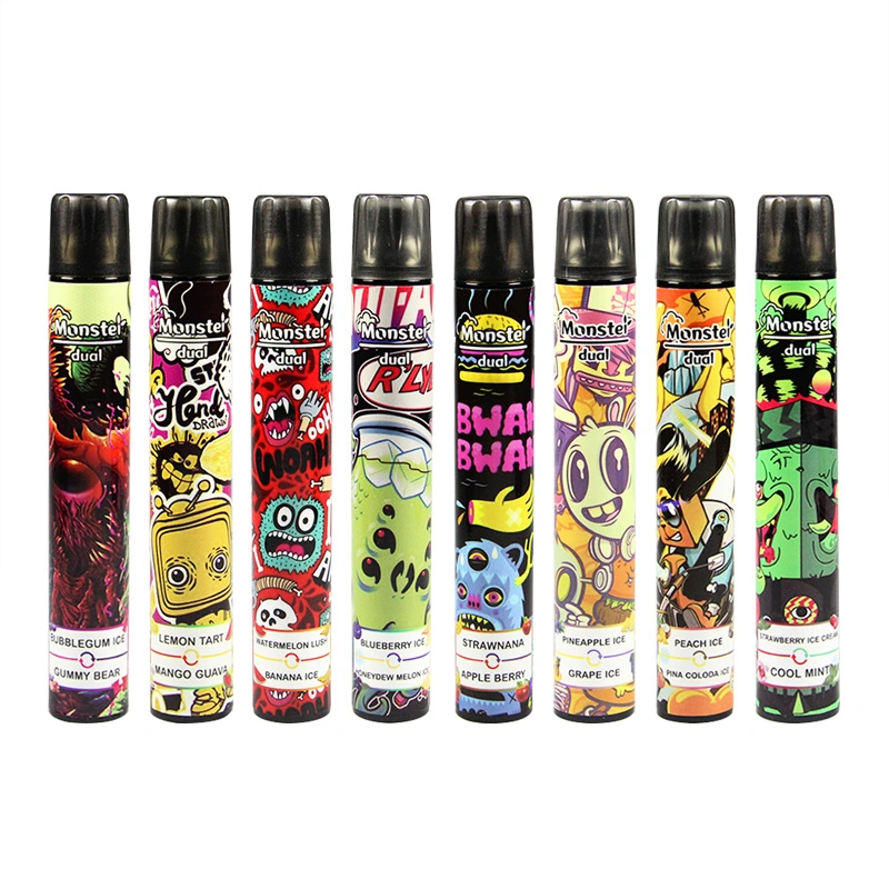 Monster 2 en 1 Pod desechable 6ml VAPE Pen 2000puffs VAPE