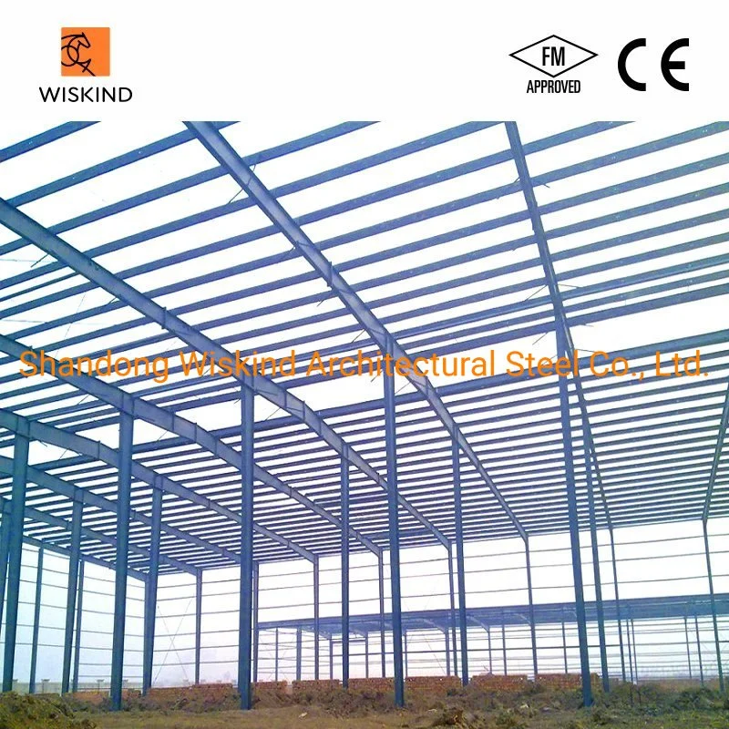 Estructura de acero prefabricada personalizada de la construcción de la Oficina de bajo coste de almacén taller de fábrica del hotel Edificio de acero