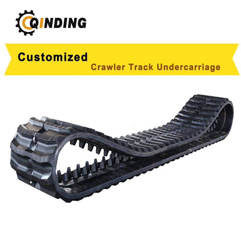 Hydraulic Crawler Steel Track Undercarriage System for Mobile Crusher Drilling Rig Mini Excavator