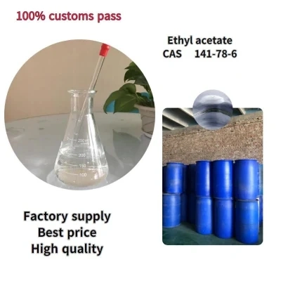 أفضل سعر أعلى جودة المذيبات الصناعية CAS No 141-78-6 ethyl الأسيتات