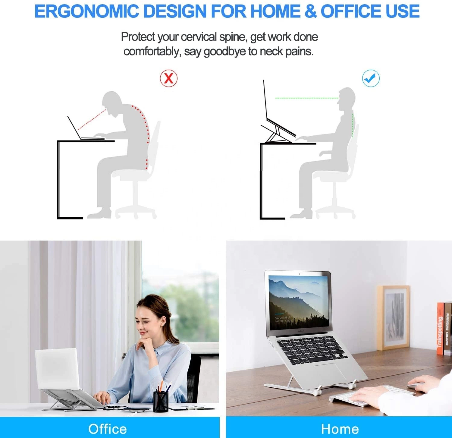 Excellent Quality Small Portable Adjustable Laptop Stand Desk Soporte PARA Laptop