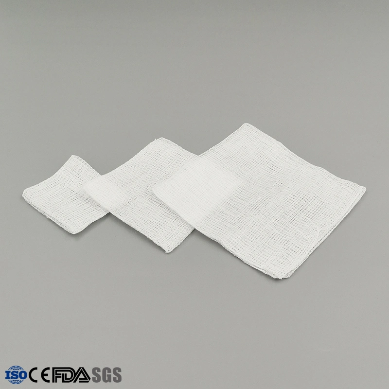 Sterile Gauze Pad with Ce Approval (5X5cm, 7.5X7.5cm, 10X10cm)