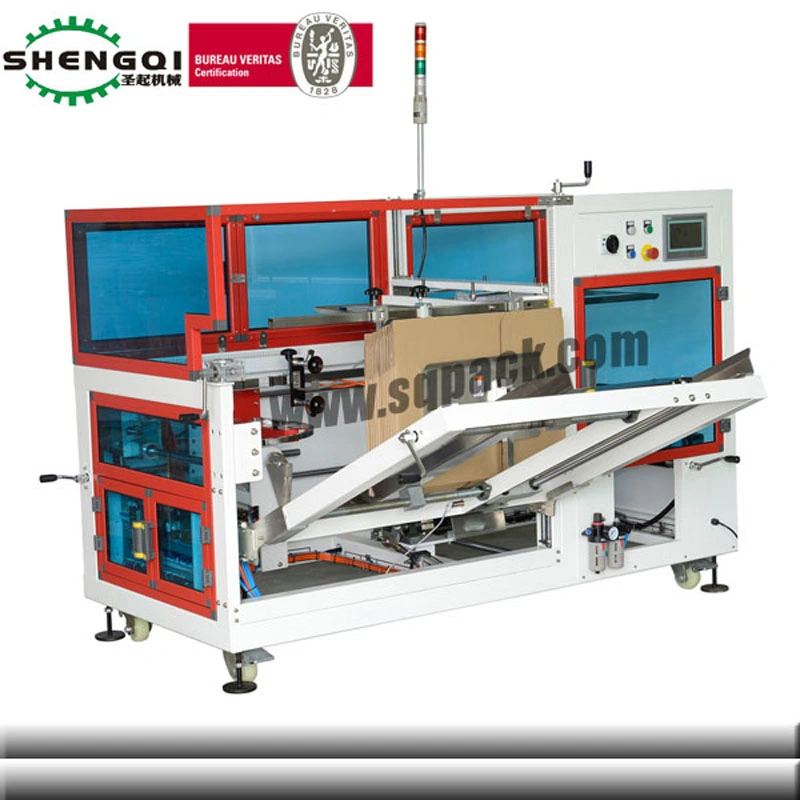 Automatic High Speed Tape Sealing Vertical Type Case Carton Corrugated Box Unpacking Machine