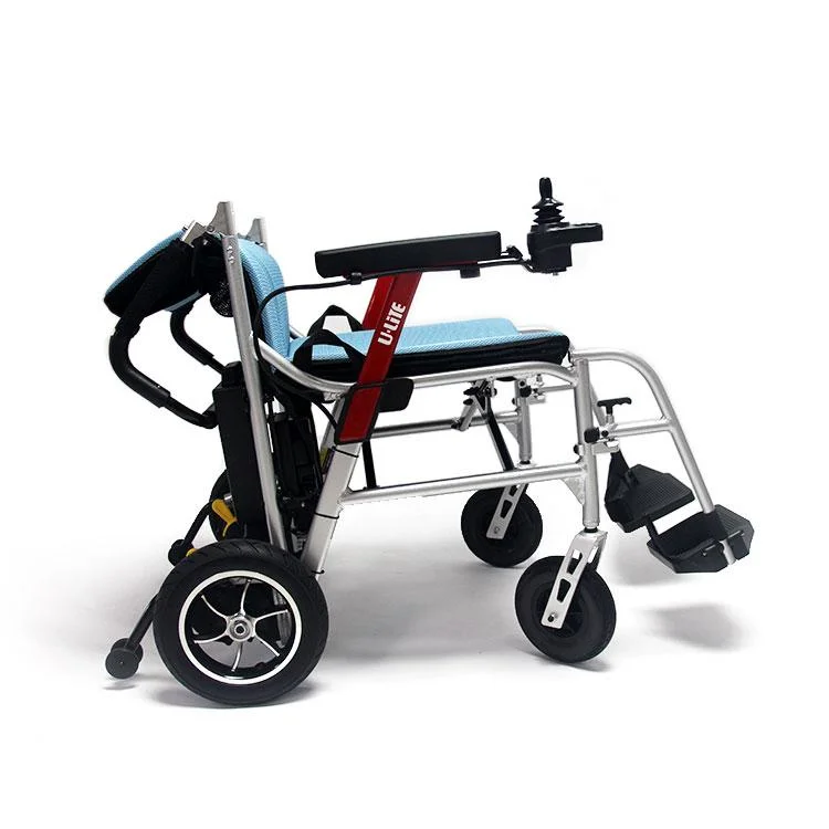 Light Foldable Power Wheelchair Travel Use Wheelchair Tew118