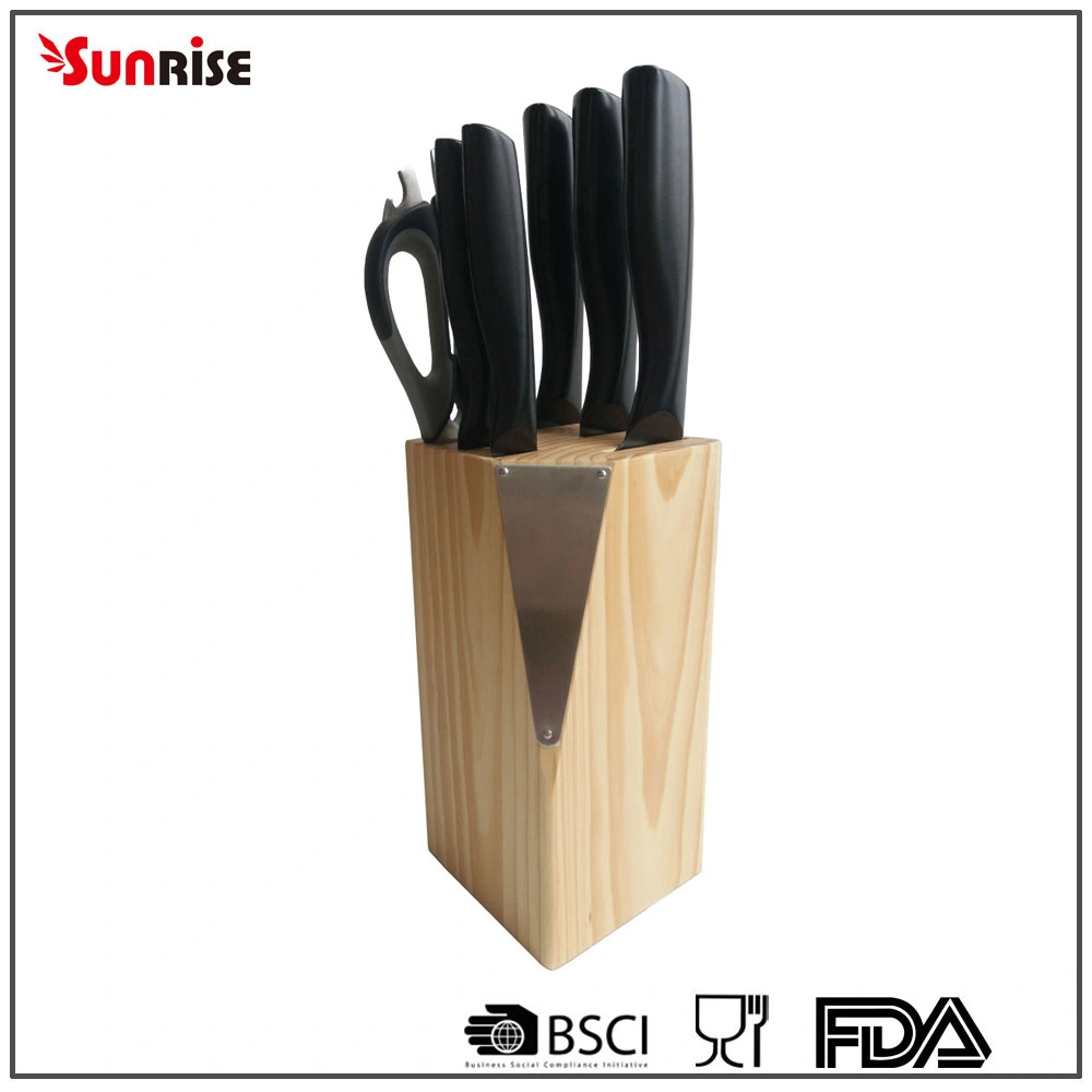 New Design Kitchenware Set of 6PCS Non-Stick Coating Kitchen Knife (KSE163)