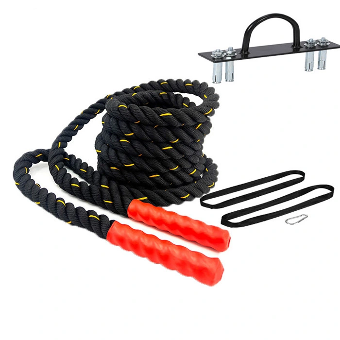 Hohe Qualität der Schlacht Seil Turnhalle Nylon Seil Power Training Seil Polyester Seil Übungseil