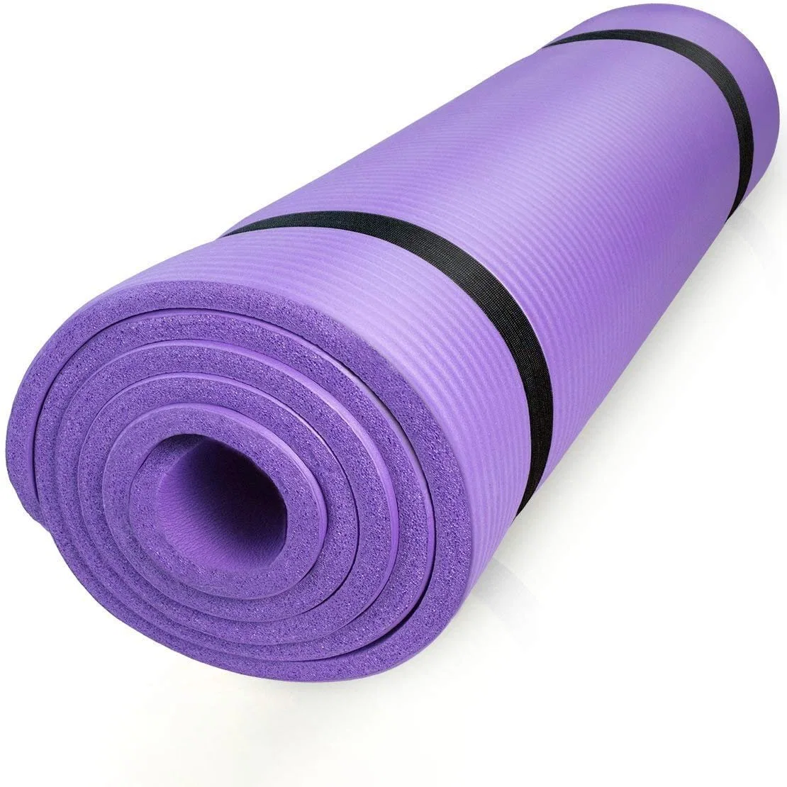 Custom Logo Durable Thick Sport Mat for Yoga and Pilates Anti-Slip Gym Exercise Fitness Yoga Mat Size 185 X 80 Cm