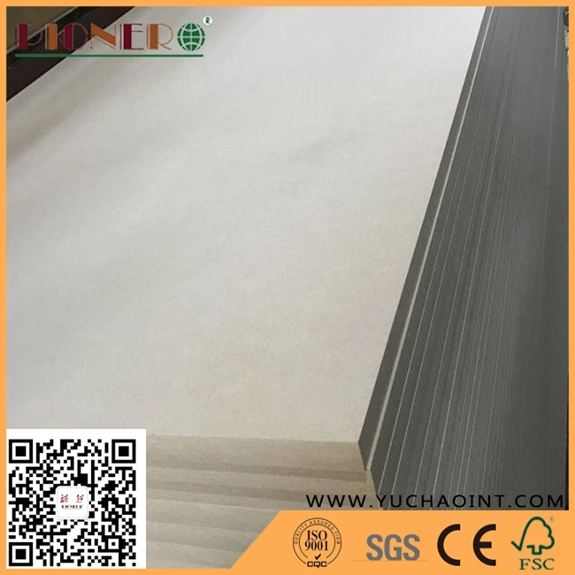 Fsc Certificate 1525X2440mm Plain MDF / Raw MDF for Cabinet