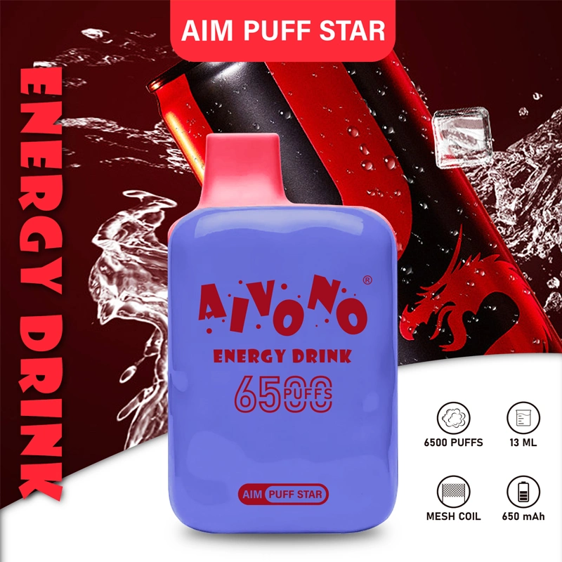 Hot Sale Rechargeable Disposable Electronic Cigarette Fume Hqds Aivono 6500puff Lost Mo5000 Marys Vape Pod Wholesale