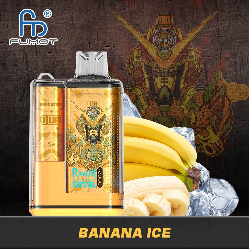 Venta caliente Sidia 12000 bocanadas Fumot 20 ml Crystal Bang XXL Wholesale/Supplier I desechables Vape