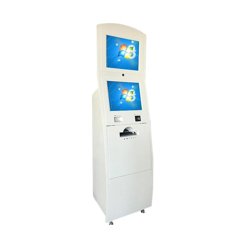 Bank ATM Machine Touch Screen Payment Kiosk with Document Scanner Cash Recycler