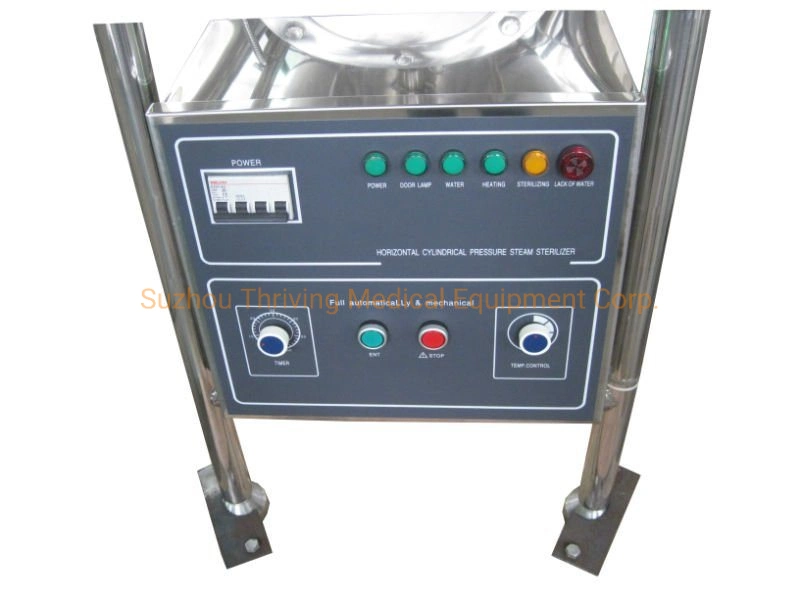 Factory Medical Equipment Automatic Autoclave Horizontal Cylindreical Pressure Steam Sterilizer (THR-280YDC)