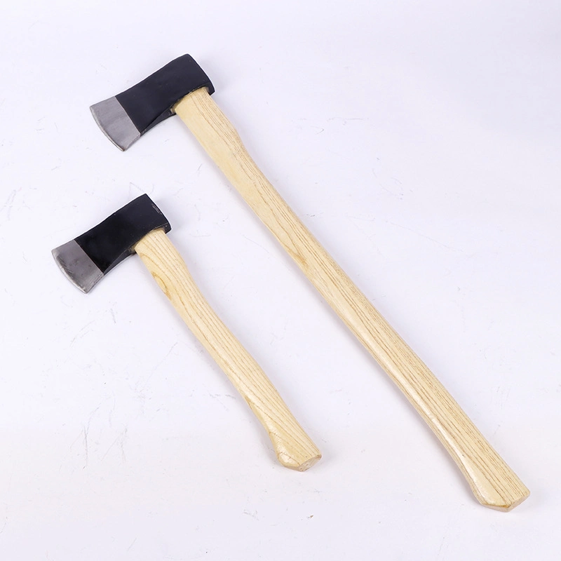 Wooden Handle Carbon Steel Ax Mountain Ax Fire Breaking Tools Ax Logging Ax Chopping Firewood Household Ax