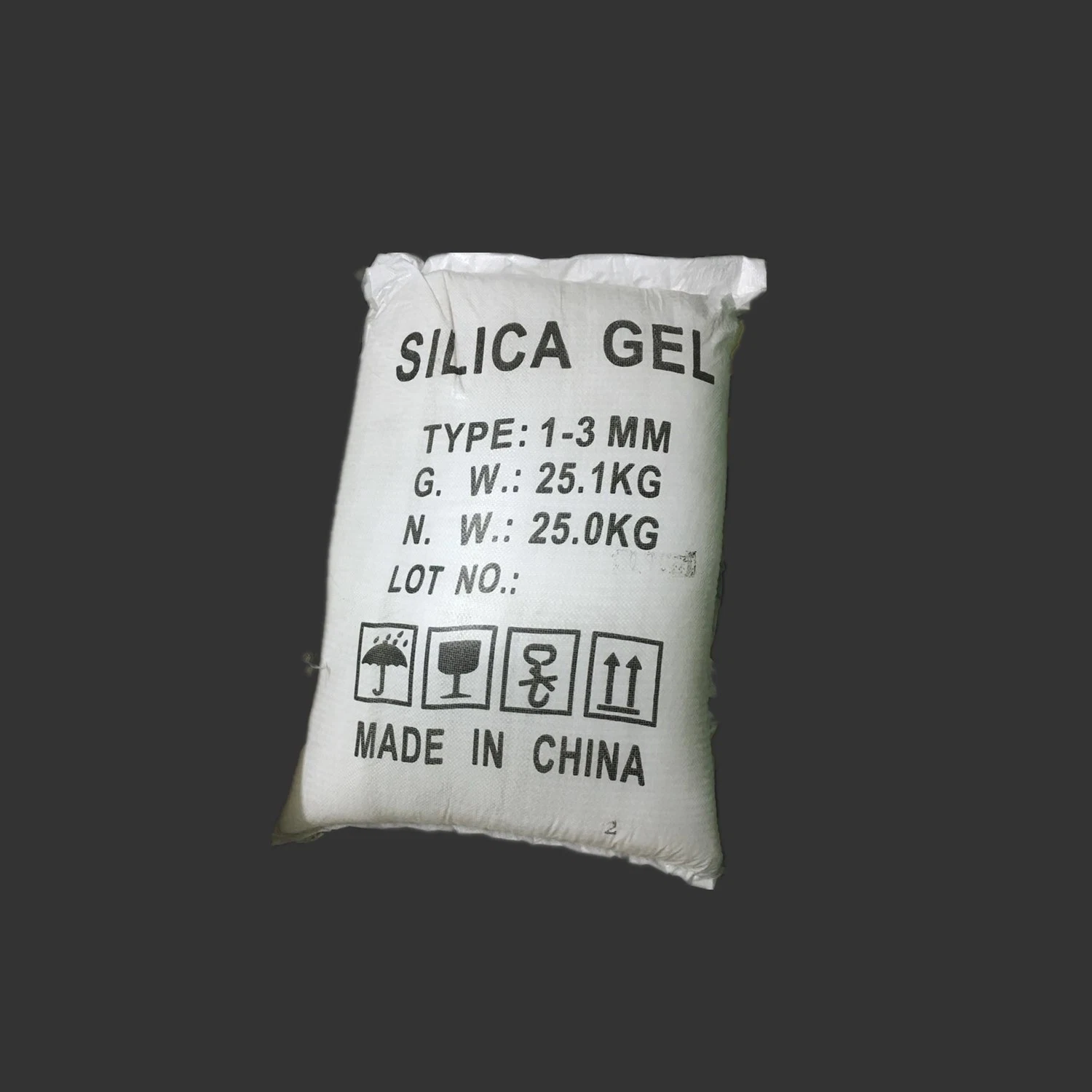 25kg Bulk Bag 1-3mm Silica Gel Blue Indicating in Absorbing Moisture