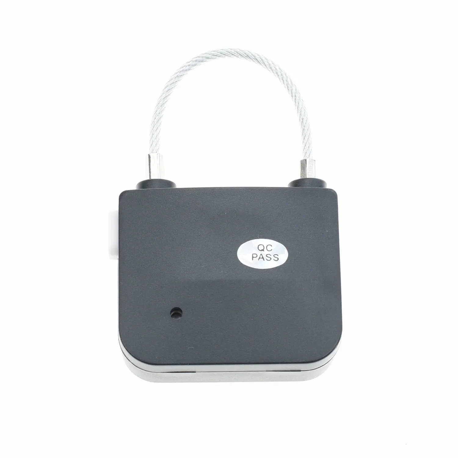 99 Hours Max Timing Lock - USB Rechargeable Time Timer Alarming Padlock with LCD Screen Small Time Release Lock (YH1519)