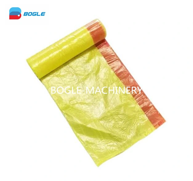 High Spped Rolling Plastic Drawstring Garbage Bag Making Machine