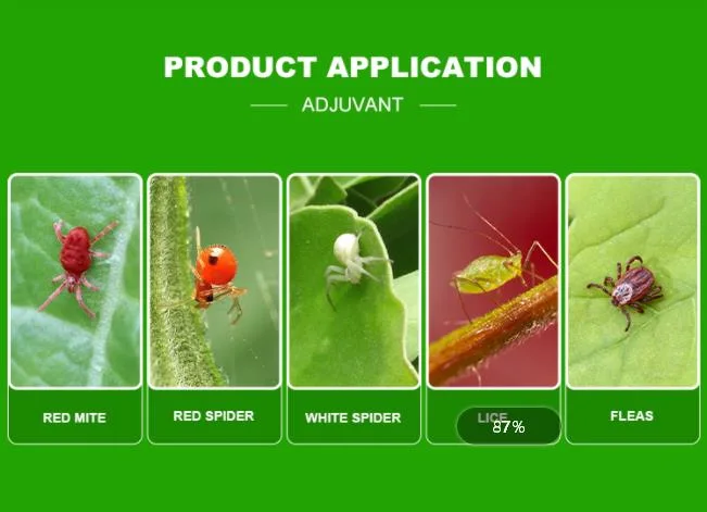 Control del ácaro inofensivo adyuvante para la planta de surfactante de silicona de auxiliar de agroquímicos matar los ácaros de las plantas Trisiloxane nonilfenol