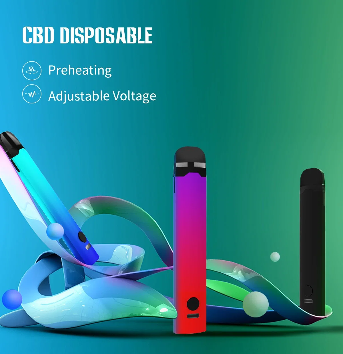 Disposable/Chargeable Vape Pen Wax Wholesale/Supplier Electronic Cigarette Pod Vaporizer Pen