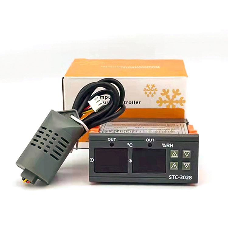 Temperature and Humidity Controller Stc-3028 Dual Display Dual Temperature Adjustable Humidity Controller