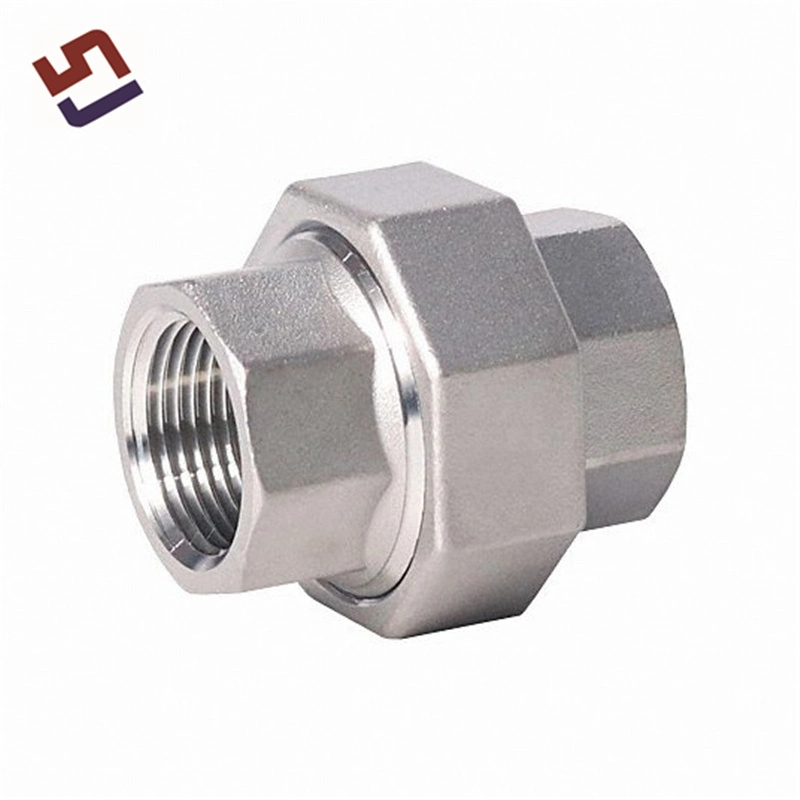 Lost Wax Casting Custom Pipe Fitting Brass Female Thread Union PPR Female Adaptor Union