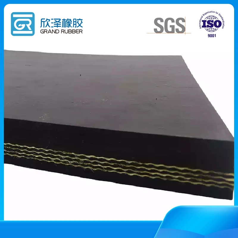 Cold Resistant Heat Resistant Ep 800 Rubber Conveyor Belt with ISO Standard