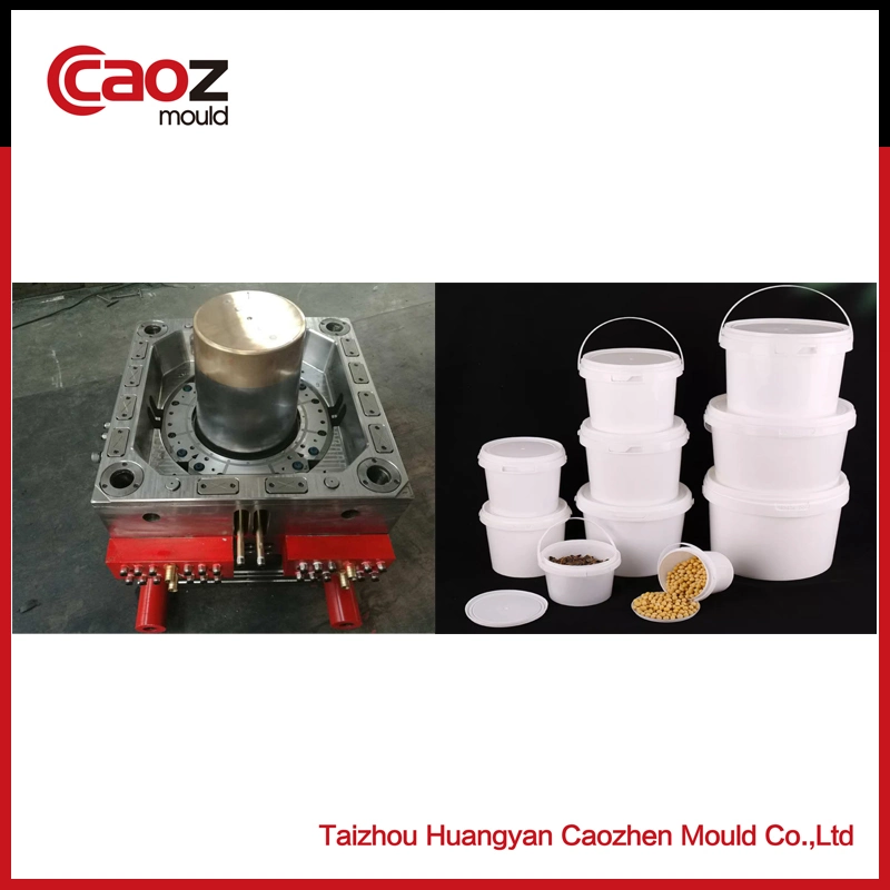 10/20liter Plastic Paint Bucket Injection Mould with B Copper