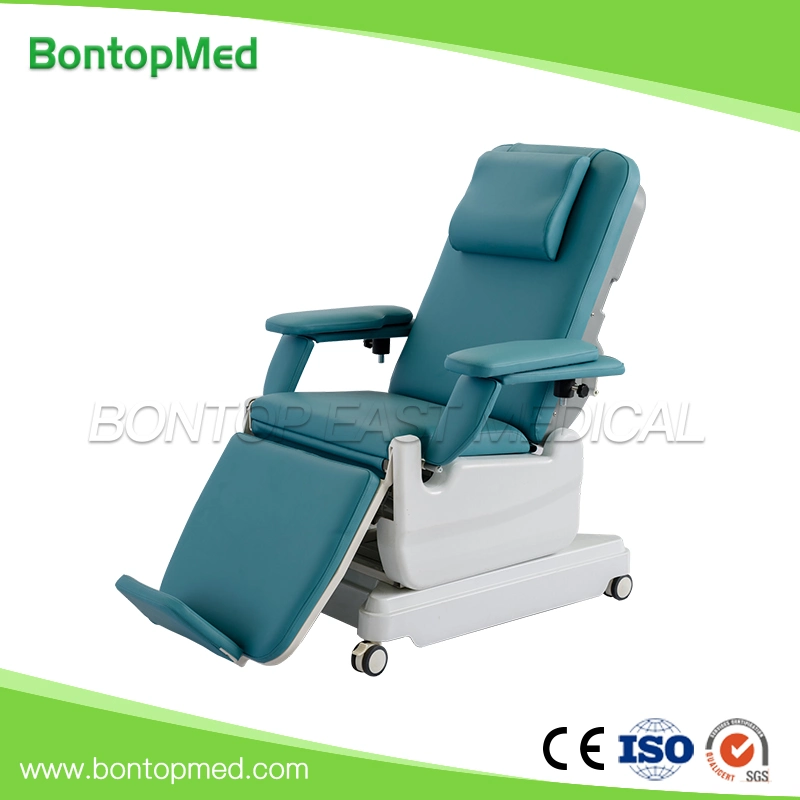 Factory Hot Sale High quality/High cost performance  Hospital Electric Infusion Blood Donation Chair Reclining Dialysis Chair with Low Price