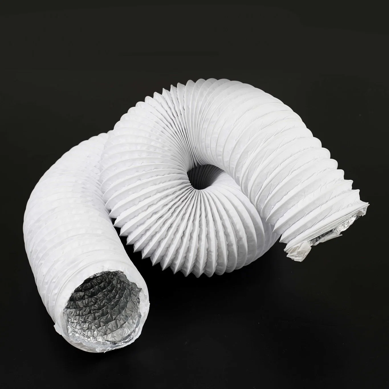 Ventilation Exhaust Double Layer Combi PVC Aluminum Flexible Air Duct