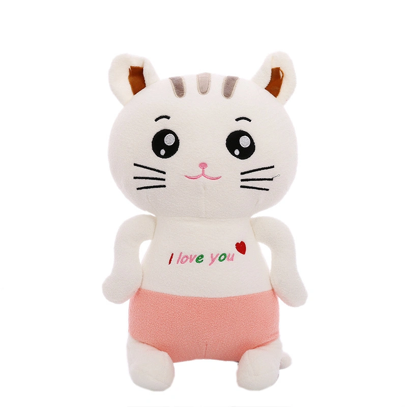 30-50cm Soft Stuffed Plush Baby Toy Cartoon Cat with Skirt