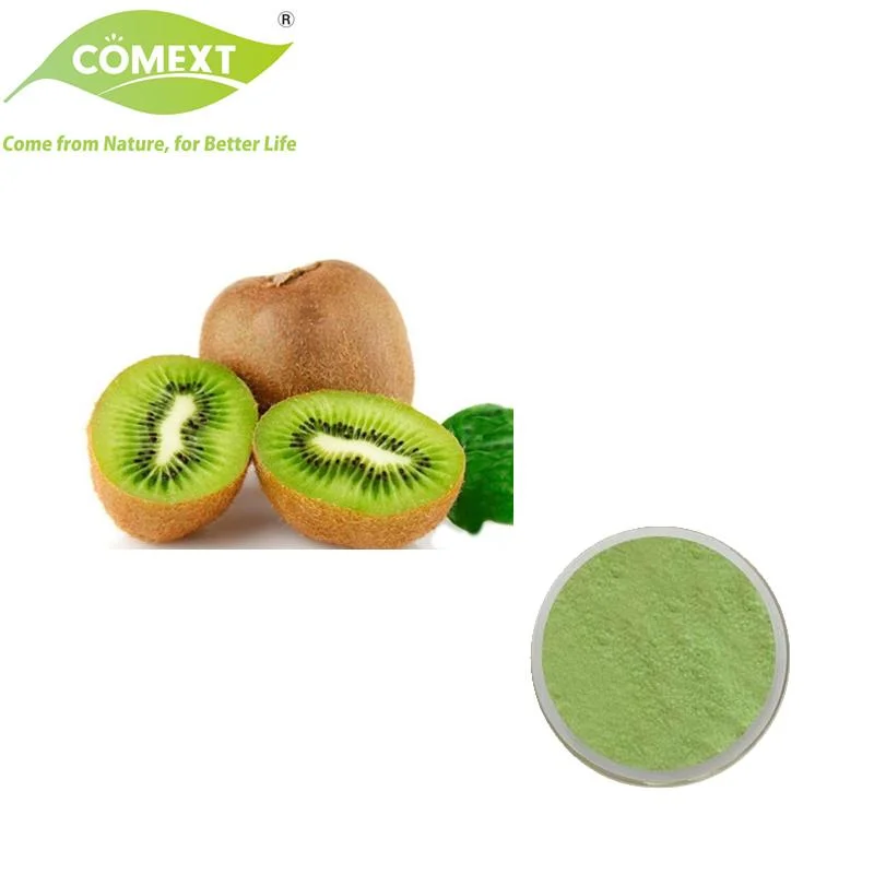 Fábrica de Comext 100% Natural Health producto al por mayor Freeze Dried Kiwi Polvo de Extracto de fruta jugo de fruta Kiwi polvo