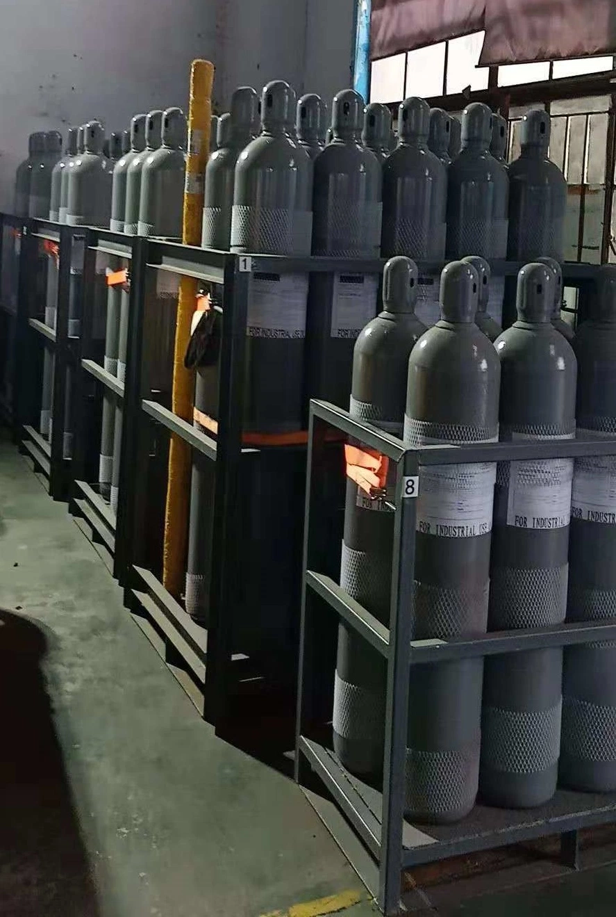 China Supply 99.9% Purity Anhydrous Hydrogen Chloride HCl Gas, 25kg Per Cylinder