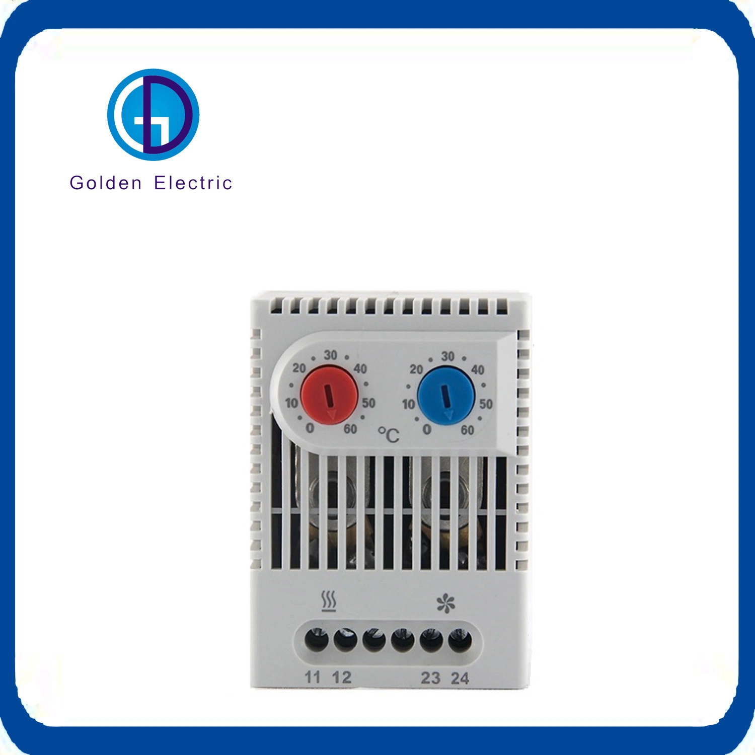 Electronic Thermostat Electric Control Cabinet Temperature Regulator Chassis Cooling and Heating Dual-Use Temperature