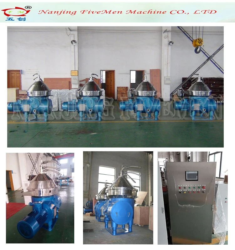 Vertical Liquid Liquid Solid Milk Oil Centrifugal Separator