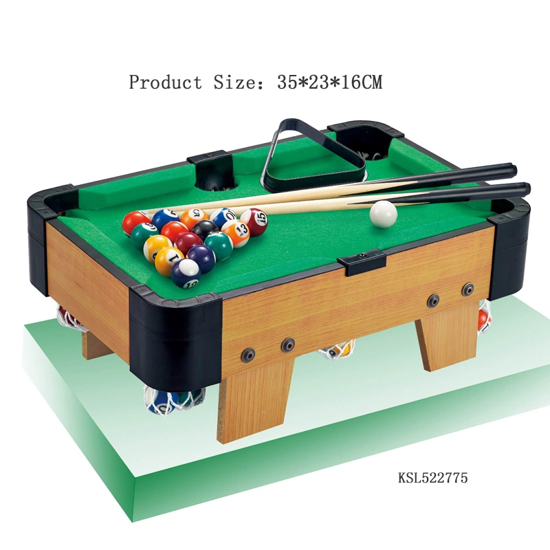 Hot Selling luxueux enfants jeu de table Mini Play Jeux Table Snookertable Toy Snooker Pool Table Toys Funny Mini Pool Table