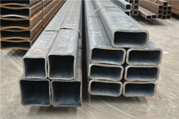 مواد البناء أنبوب مستطيل الشكل من فولاذ RHS مقاس مستطيل الشكل من الفولاذ قسم أجوف