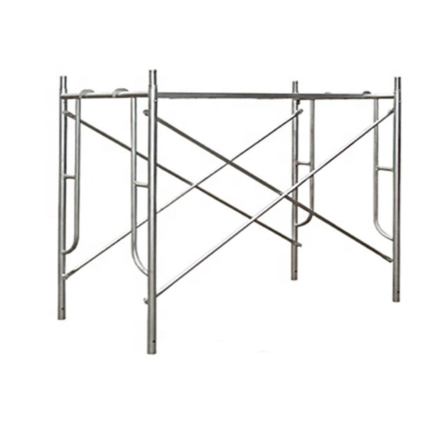 Construction Scaffolding Frames 1219X1700, 1930X1219mm, 1219X914mm Building Material Steel Fraework