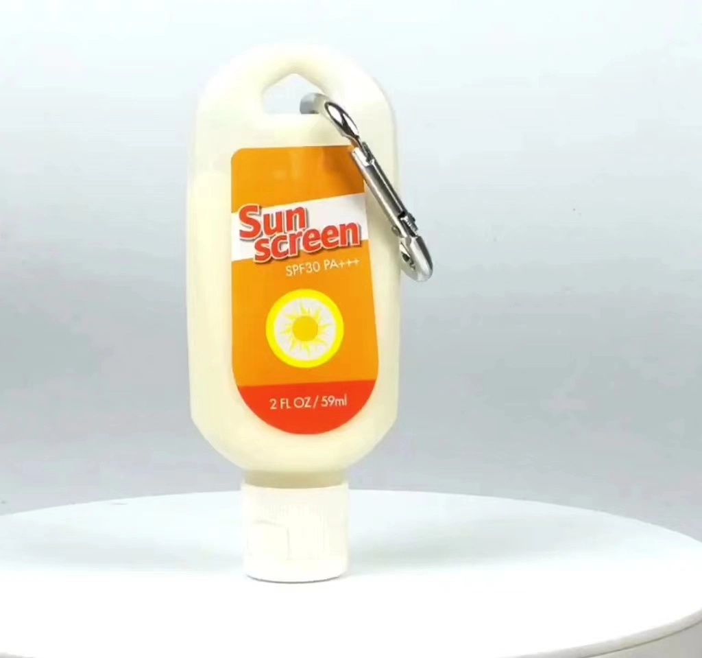 Armor Sunscreen Lotion W/ Carabineer Clip UV Protection for Climbing Climber