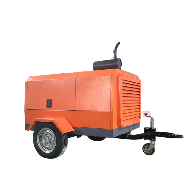 Linyi Industrial Diesel Screw Air Compressor Portable Equipment Machine Prices