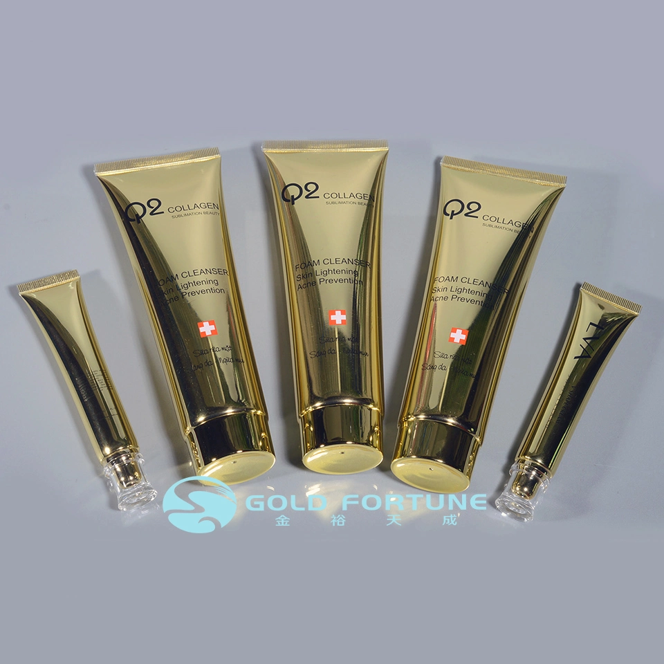 Sunscreen Cream Aluminum Plastic Laminated Tube Packing with Screw on Cap