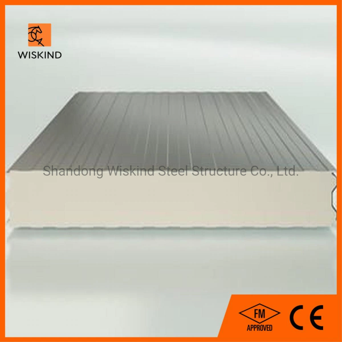 Cheap Heat Insulation Sound Proof Wall Roof Sandwich Panel/Building Material Rockwool/PU/PIR for Modern Prefab Steel Structure Building Prefabricated