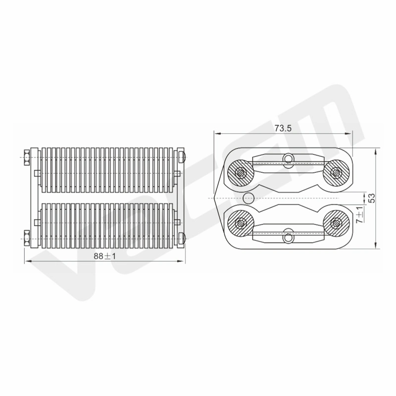 12kv M. V. Pressure-Spring Type Flat Contact (54PCS Contact) for Vcb